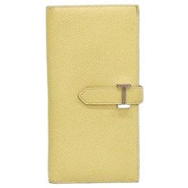 Hermès Bearn Long Wallet Appsong Johnpuseong Silver Stamp