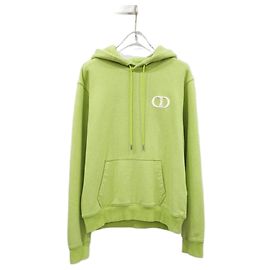 Dior Sudadera con capucha Green CD Icon