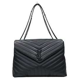Autre Marque Borsa a spalla con catena Loulou Monogram Matelassé Large