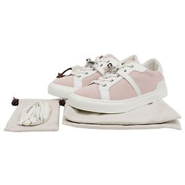 Hermès Sneakers Day Kelly Donna Framboise White