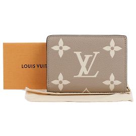 Louis Vuitton Cartera Compacta Cléa Beige