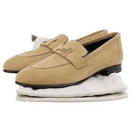 Mocassini Hermès in pelle marrone
