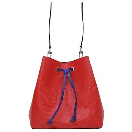 Louis Vuitton Neo Noé MM Piel Epi Rojo Coquelicot