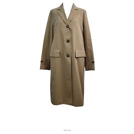 Burberry Abrigo Paringdon Beige para mujer, sin usar
