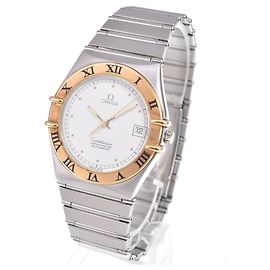 Omega Constellation Automatic Stainless Steel and Yellow Gold 35
