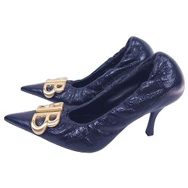 Balenciaga Monaco Pump BB Noir Or Pumps