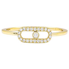 Anello Messika "Move Uno" oro giallo e diamanti.