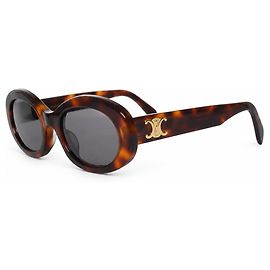 Céline Celine, Triomphe Sonnenbrille in Schildpatt-Print