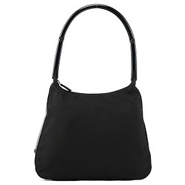 Prada Borsa a tracolla B8370 Black Tessuto Plex Nylon