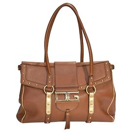 Dolce & Gabbana Borsa Tote in Pelle Grana Cognac
