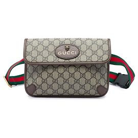 Gucci Beige GG Supreme Web Neo Vintage Belt Bag