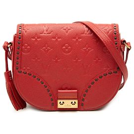 Louis Vuitton Red Monogram Empreinte Junot