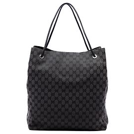 Borsa Tote Gucci Gifford Large in canvas GG grigio