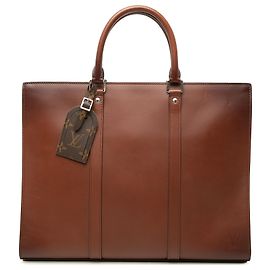 Louis Vuitton Brown Sac Plat Horizontal Zippe