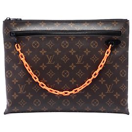 Pochette A4 Louis Vuitton Brown Monogram Solar Ray