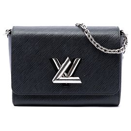 Louis Vuitton Black Epi Twist MM