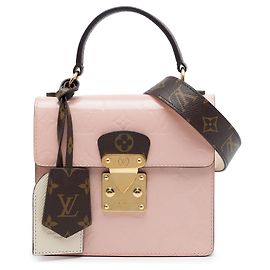 Louis Vuitton Pink Monogram Vernis Spring Street