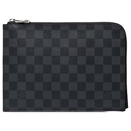 Louis Vuitton Black Damier Graphite Pochette Jour PM