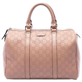Borsa Boston Gucci Brown Medium Guccissima Joy