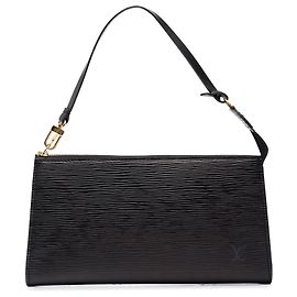 Louis Vuitton Black Epi Pochette Accessoires