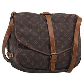 Louis Vuitton Saumur Monogram Canvas 35