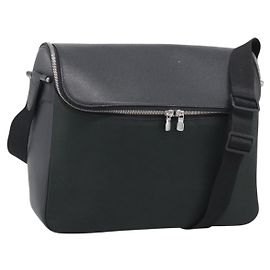 Louis Vuitton Taimyr Messenger Taiga Leather and Canvas
