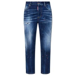 Vaqueros Boston boyfriend azul marino Dsquared2