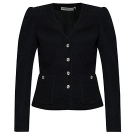 Alessandra Rich Blazer mit glänzenden Knöpfen