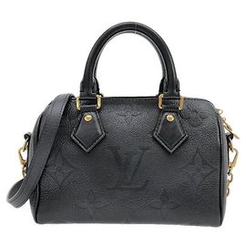 Borsa Boston Louis Vuitton Monogram Empreinte Speedy Bandouliere in pelle di vitello