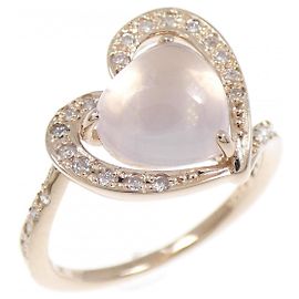 Autre Marque Anello Samantha Tiara Quarzo Rosa Diamante Au750