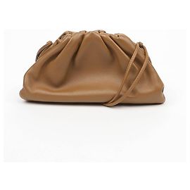 Bottega Veneta Mini Bolso de Cuero Marrón