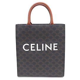 Céline Triomphe Canvas Vertical Kleine Tote Bag und Schultertasche