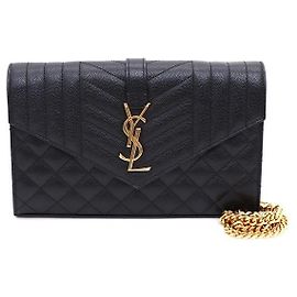 Autre Marque Sac à épaule Matelassé Monogram Grand Deux Poudré avec bandoulière chaîne dorée