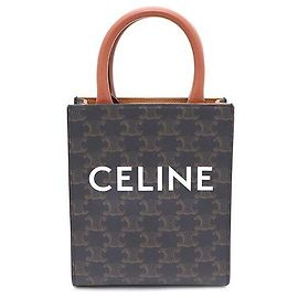 Céline Borsa Tote Mini Verticale e Borsa a Tracolla Triomphe Canvas