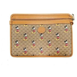 Gucci Clutch Disney GG Supreme Canvas Mickey Mouse