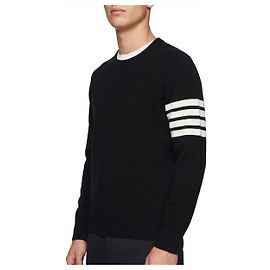 Thom Browne Feiner Merino-Wollpullover aus Strick