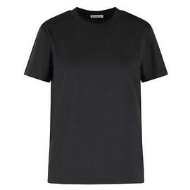 Moncler Camiseta de algodón con logotipo bordado