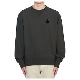 Isabel Marant Sudadera de algodón negro lavado