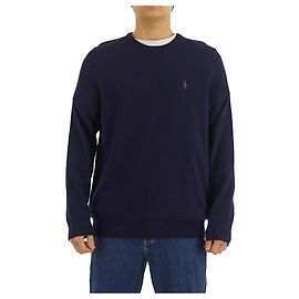 Ralph Lauren Jersey de punto de lana para hombre Azul marino oscuro