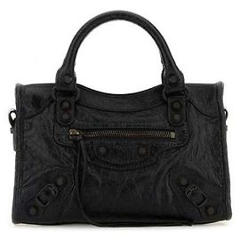 Balenciaga Borsa Le City Bag Mini con dettagli in ottone