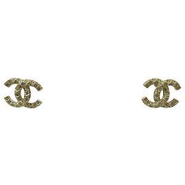 Chanel Orecchini placcati in oro con cristalli