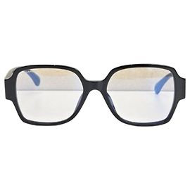 Chanel Herz CC Logo Brille Schwarz