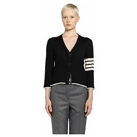 Thom Browne Wollcardigan für Damen schwarz
