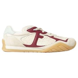 Sneakers Fendi Wave Pulse Beige in Pelle di Vitello
