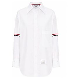 Thom Browne Oxford Armband Supersize Shirt