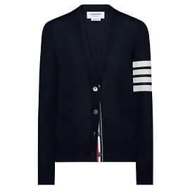 Thom Browne Merinowolle Cardigan für Damen Navy