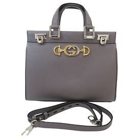 Gucci Picca borsa a mano Jumi Grey