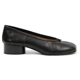 Maison Martin Margiela Maison Margiela Sapatos Ballerina Tabi em pele preta