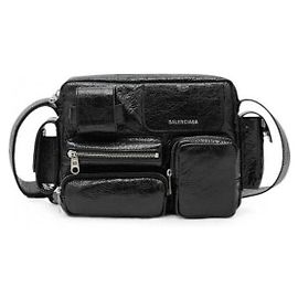 Balenciaga Borsa per fotocamera Supervisory con dettagli argento vintage