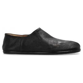 Maison Martin Margiela Maison Margiela Tabi Babouche Mocassini in pelle nera uomo